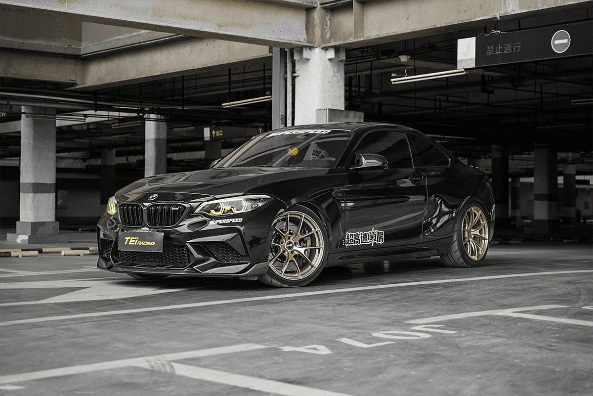 BMW F87 M2 fitted with TEI GT60-MONO brakes