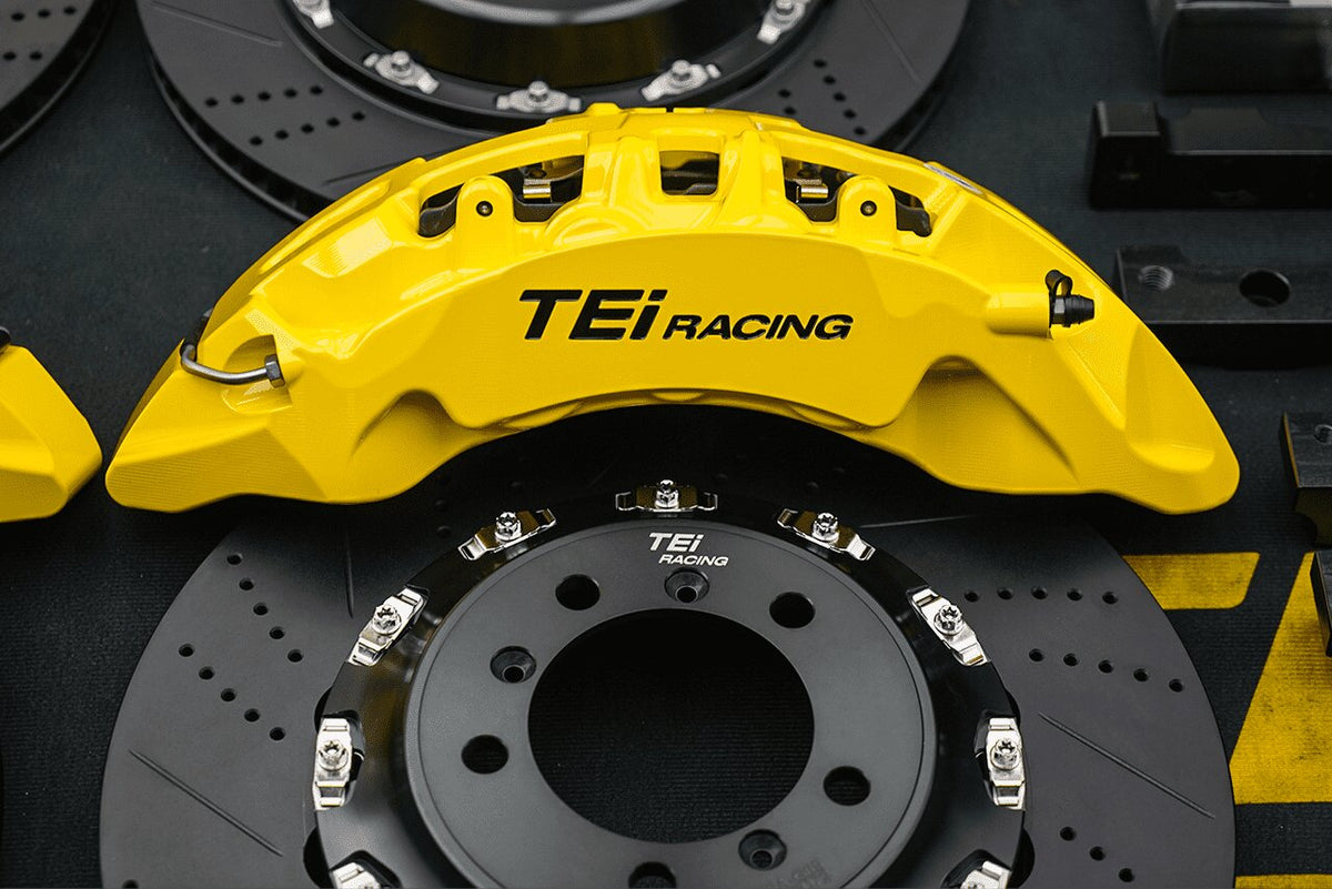 Porsche 911 fitted with TEI S-X10 and P40NS-R brakes