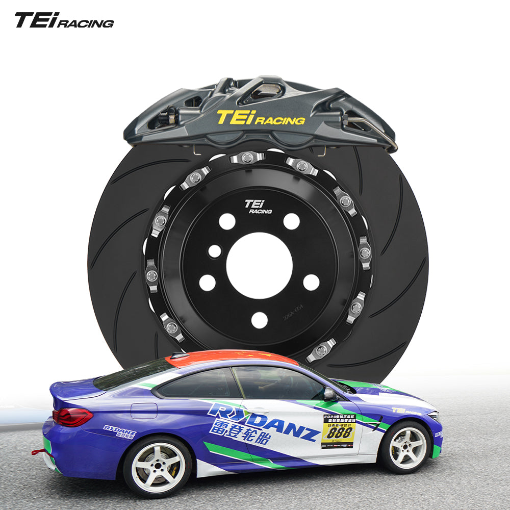 TEI Brakes — GTS4-R Four-Piston Rear Brake Kit — supplemental local image
