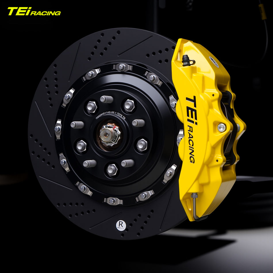TEI Brakes — P40NS+ Four-Piston Front Brake Kit — supplemental local image
