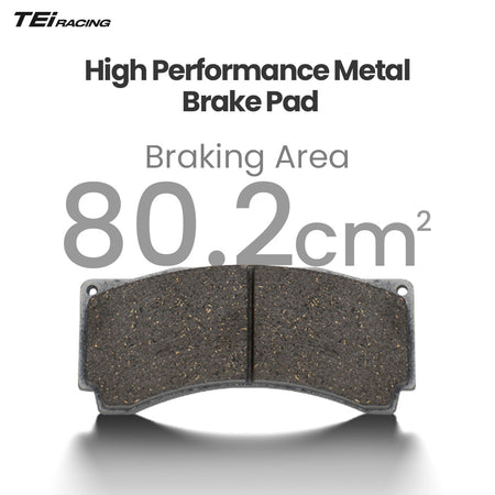 TEI Brakes — GTS6 Six-Piston Front Brake Kit — supplemental local image