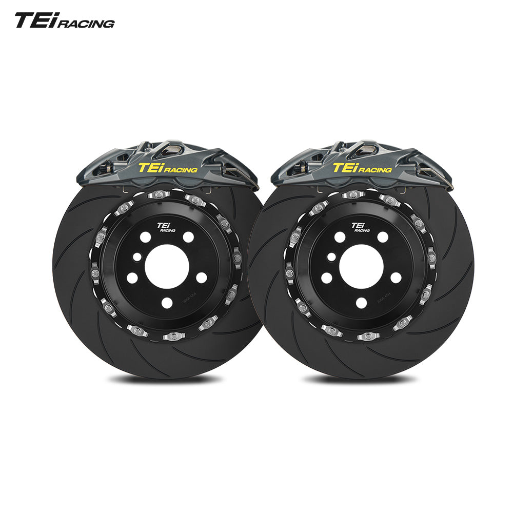 TEI Brakes — GTS4-R Four-Piston Rear Brake Kit — supplemental local image