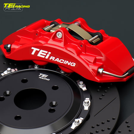 TEI Brakes — P40NS+ Four-Piston Front Brake Kit — supplemental local image