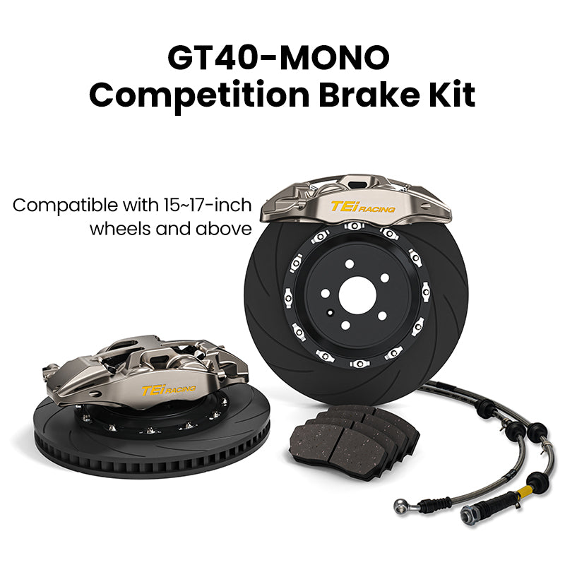 GT40-MONO Kit Freni Anteriore a Quattro Pistoni