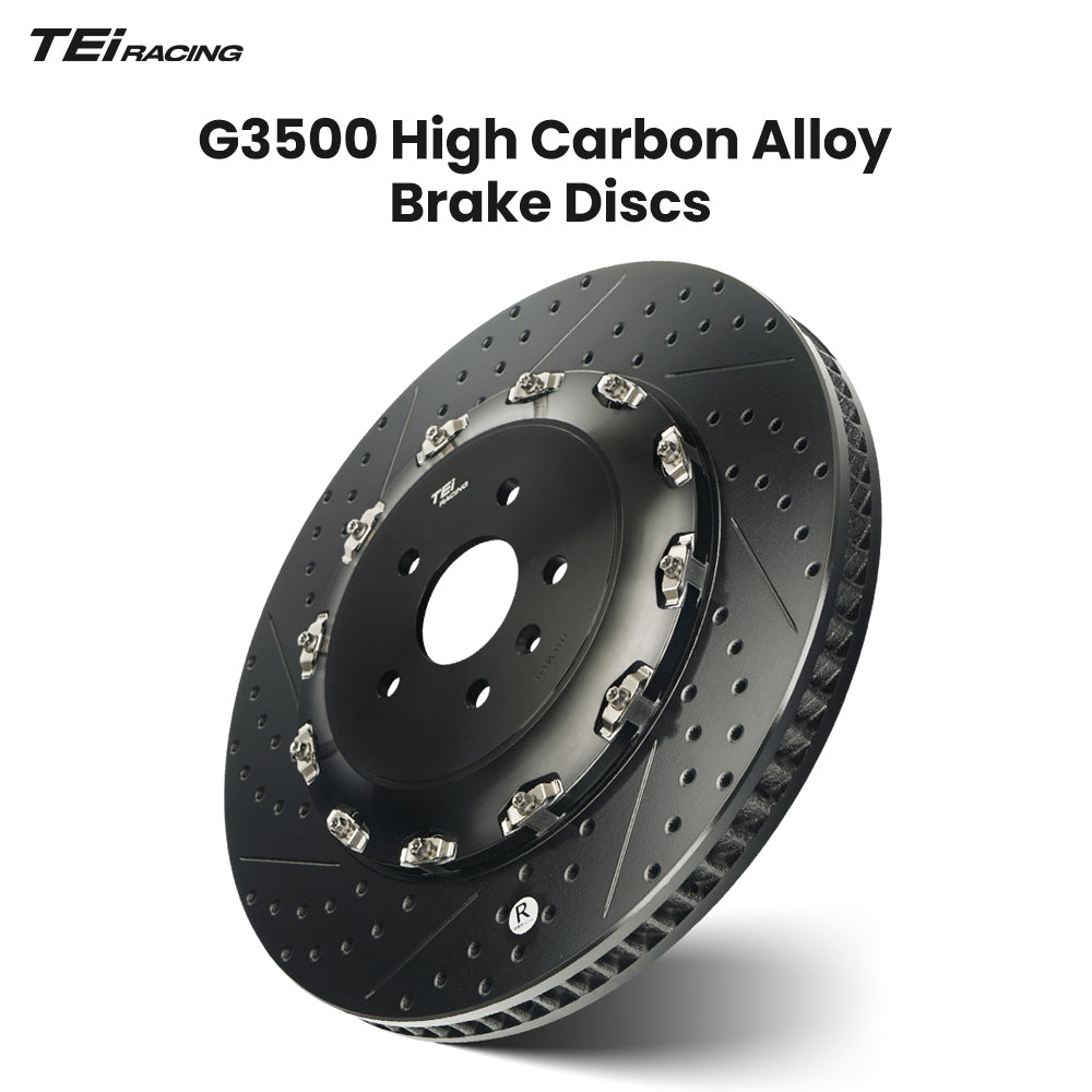 TEI Brakes — P40NS-R Four-Piston Rear Brake Kit — supplemental local image