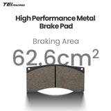 Replacement Brake Pads — GTS4 (Competition Upgrade)