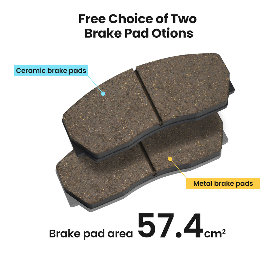 Replacement Brake Pads — P42-SUPER (Street)