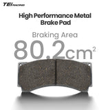 Replacement Brake Pads — GTS6 (Competition Upgrade)
