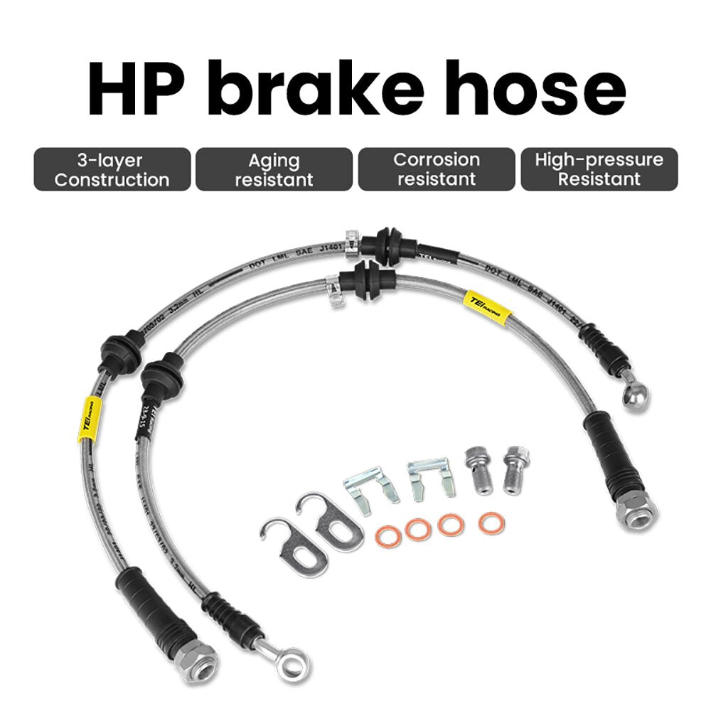 TEI Brakes — TEI braided stainless steel brake lines